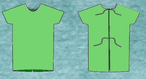 patient gown
